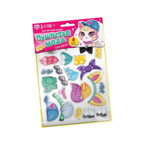 Магнитный игра Пушистая мода 7025470 "Дава"