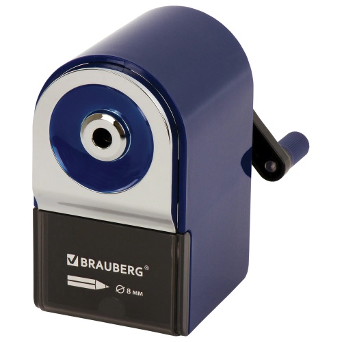 Точилка механическая BRAUBERG Original, корпус синий 228480 "Дава"