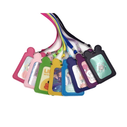 Бэдж  75*120мм deVENTE Color Ears вертикальный,фигурный, искусственная кожа 8093427 "Дава"