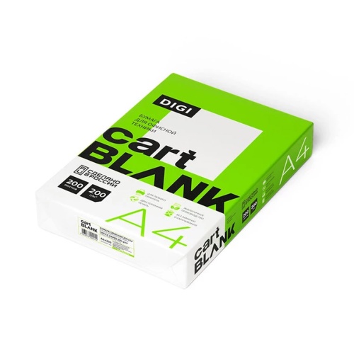 Бумага Cartblank Digi А4/200г/м2 200л 145% бел. "Дава"