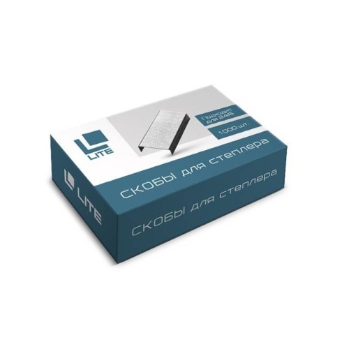 Скобы для степлера №24/6 LITE S24/626/6-1000L "Дава"