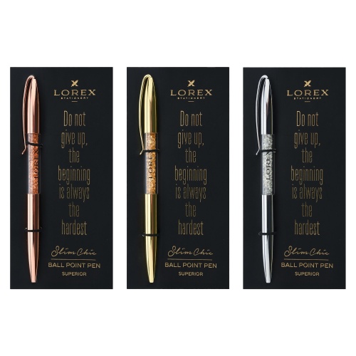 Ручка шариковая подарочная  LOREX SUPERIOR Slim Chic LXOPSC-SU1 "Дава"