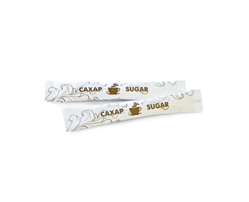 Сахар в стиках 5г, картонная упаковка, порционный, 200 пакетиков 61216/00071 "Дава"