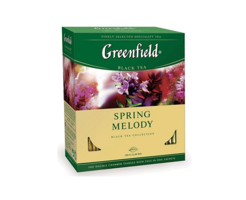 Чай Greenfield Весенняя Мелодия/Spring Melody 100п "Дава"