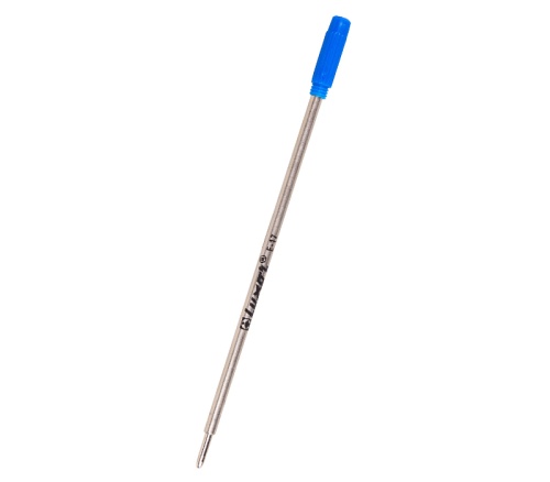 Стержень шариковый поворотный Luxor метал.1мм синий 117мм "Дава"