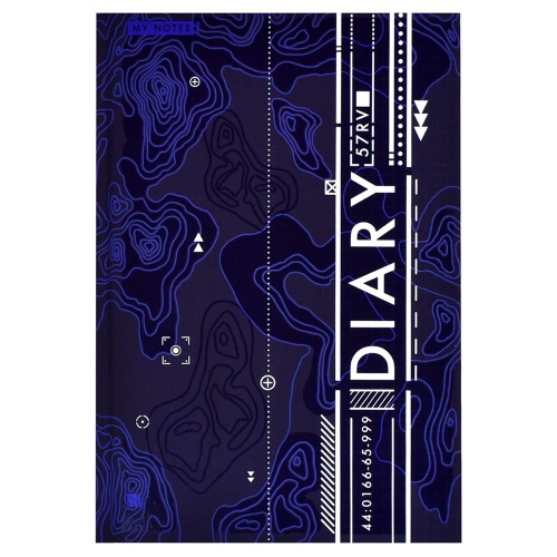 Ежедневник А5 Феникс+ DIARY Рельеф 80л 61456 "Дава"