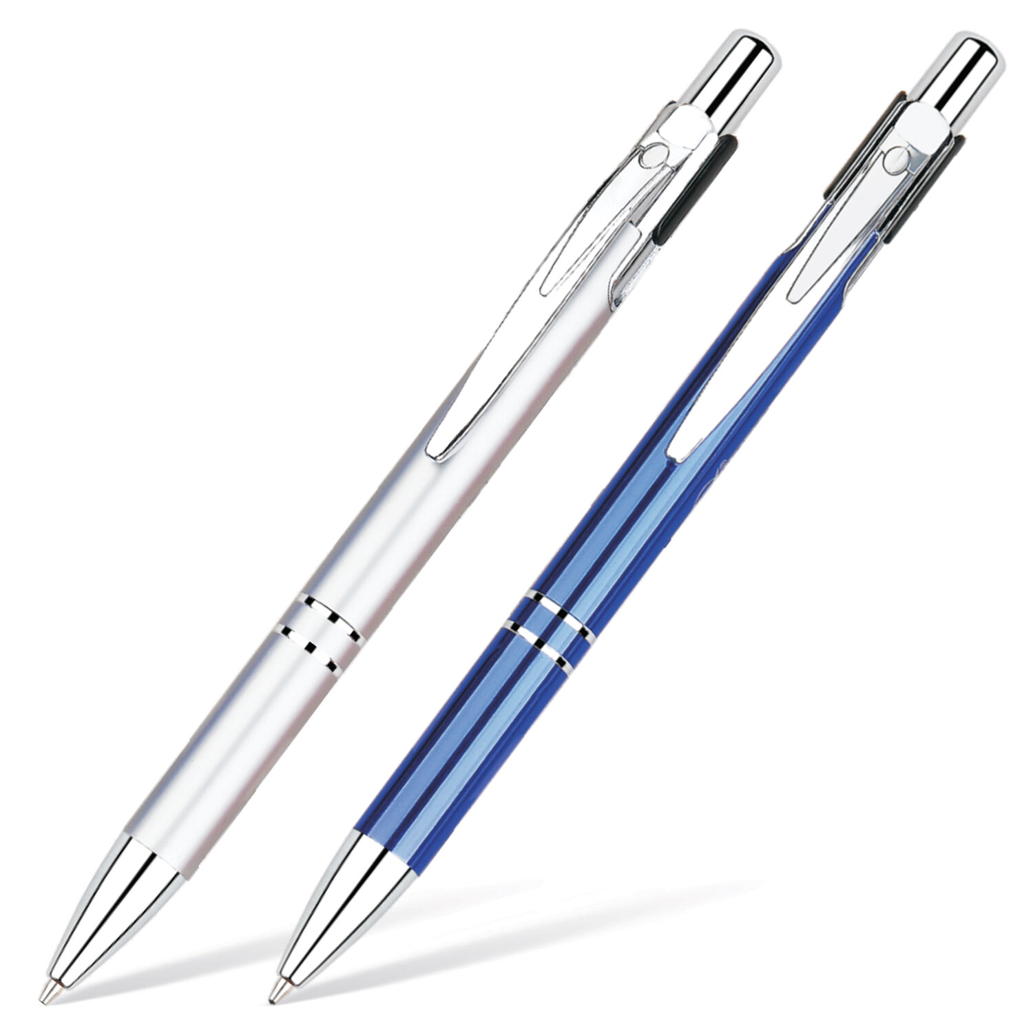 Ручка BRAUBERG бизнес-класса шариковая Дракон серебристые детали 1 мм синяя, ассорти 141438 "Дава"