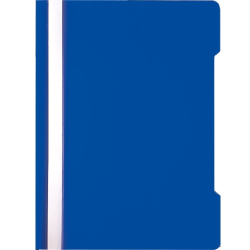 Папка-скоросшиватель с прозрачным листом  А5 deVENTE синий 3079807 "Дава"