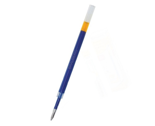 Стержень гелевый BRAUBERG синий евронаконечник 110мм 0,5 мм 170172 "Дава"