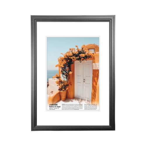 Фоторамка 21*30 deVENTE МДФ графит, акриловое стекло 9027614 "Дава"