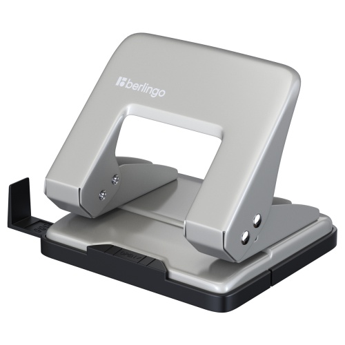 Дырокол на  20л Berlingo Универсал, металлический серый DDm_20042 "Дава"