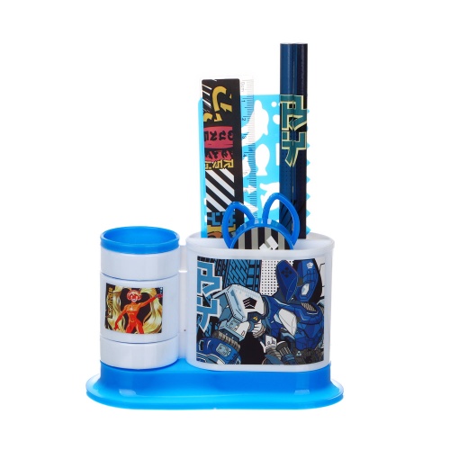 Набор канцелярский 7 предметов Русские супергерои 234-055 "Дава"