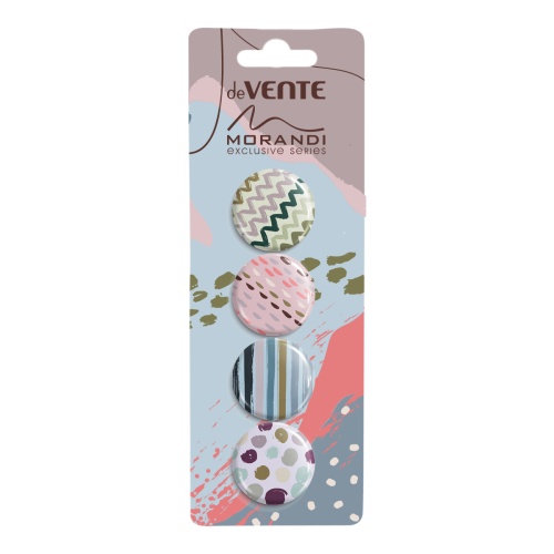 Магниты 3см/4шт deVENTE Marandi 6021202 "Дава"