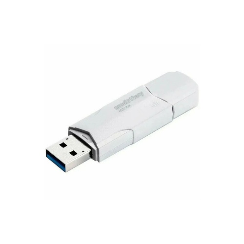 Флэшка 32GB Smart Buy Clue USB 2.0 белая SB32GBCLU-W "Дава"