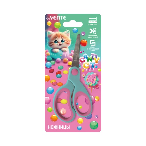 Ножницы 13 см deVENTE Candy Cat 8010407 "Дава"