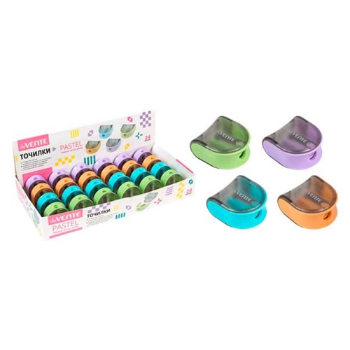 Точилка с контейнером deVENTE Пастель 4071411 "Дава"