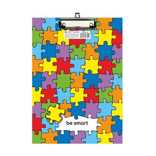 Клипборд (планшет) А4 Lamark CB0443-08 Be Smart "Дава"