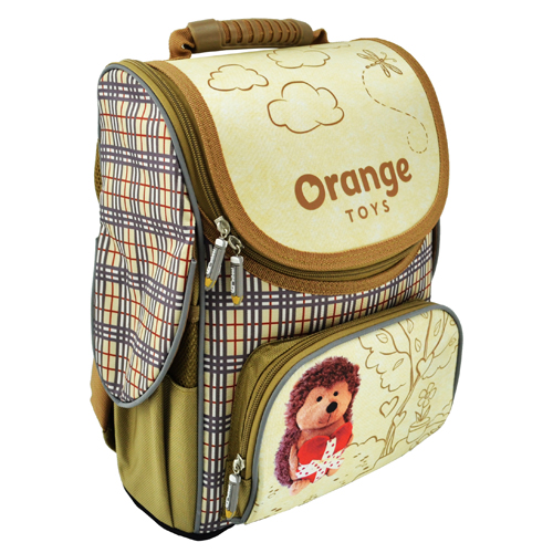 Ранец BG Оранжевые игрушки 34*25*17см 2778 "Дава"