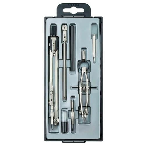 Готовальня 7 предметов Техника НЧ7-70-60 "Дава"