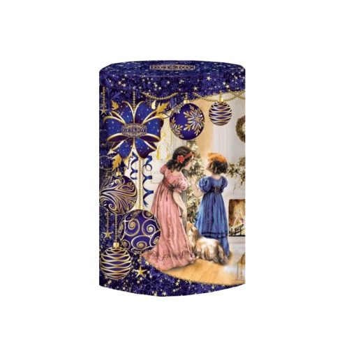 Чай GET&JOY Овал Зимнее настроение. В ожидании праздника синий 50г ж/б "Дава"