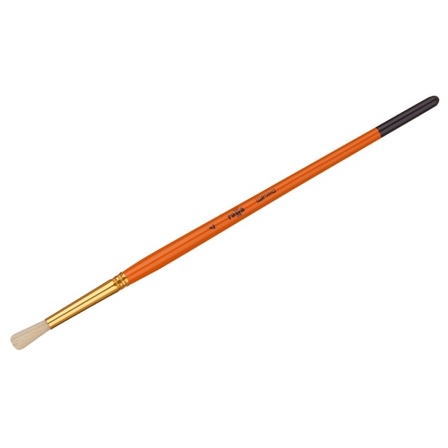 Кисть щетина № 4 круглая Гамма 134.004   "Дава"