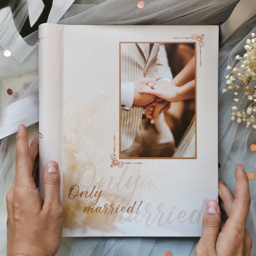 Фотоальбом 23*28 с 20 магнитными листами Only married FA 20M.004 "Дава"